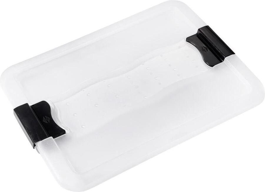 Keeeper Organizer CORNELIA Opbergbox 12 L met deksel grendelslot (set 3-delig) - Foto 4