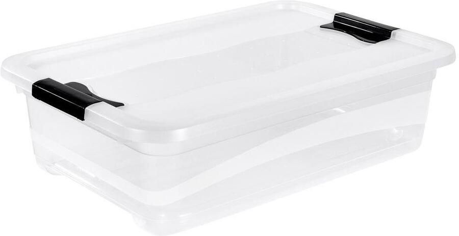 Keeeper Organizer CORNELIA Opbergbox 28 L met deksel grendelslot (set 2-delig) - Foto 4