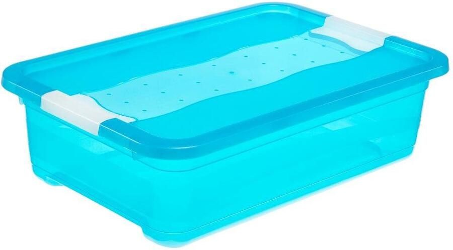 Keeeper Organizer CORNELIA Opbergbox 28 L met deksel grendelslot (set 2-delig) - Foto 5