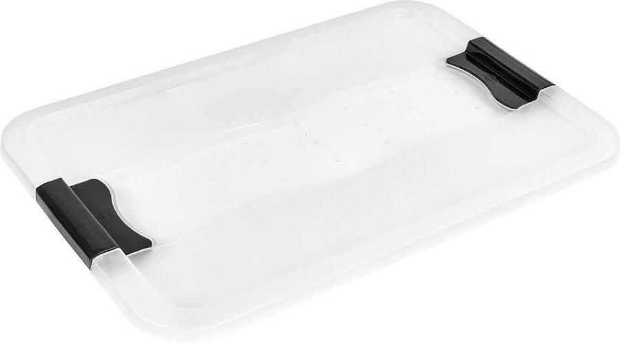 Keeeper Organizer CORNELIA Opbergbox 28 L met deksel grendelslot (set 2-delig) - Foto 3