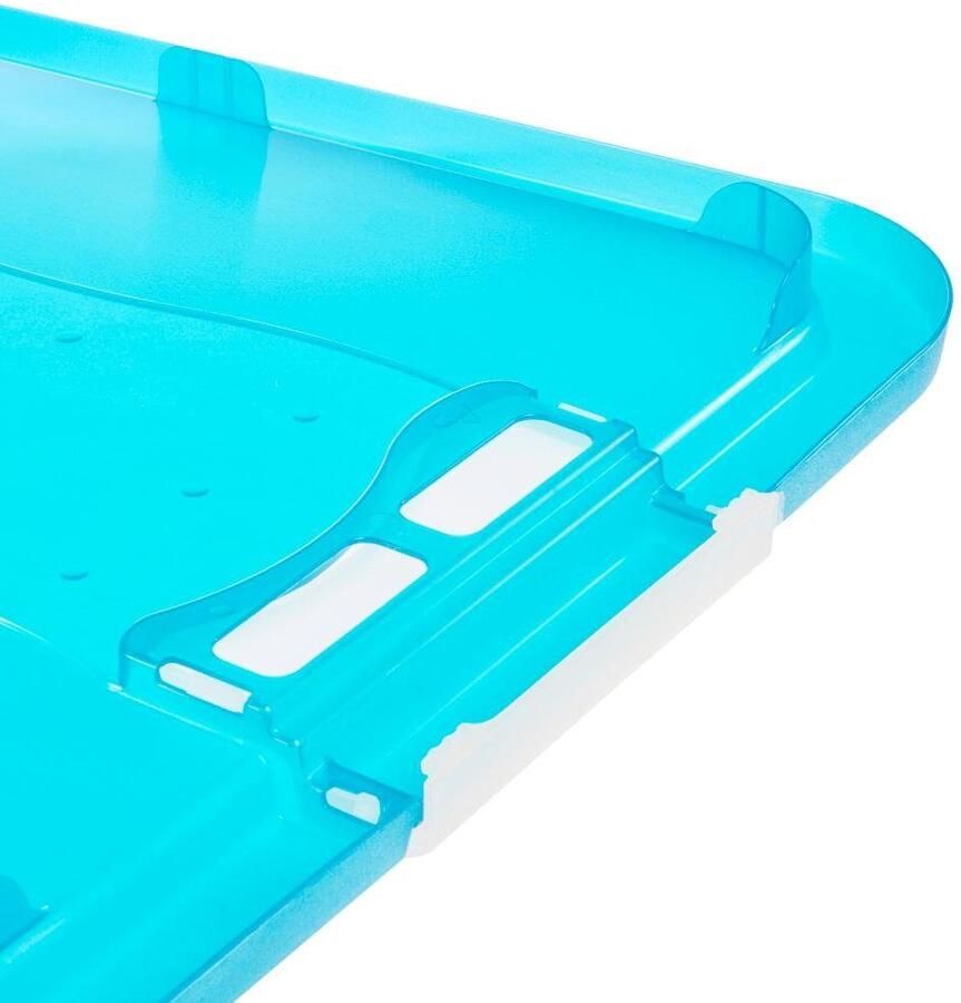 Keeeper Organizer CORNELIA Opbergbox 28 L met deksel grendelslot (set 2-delig) - Foto 3