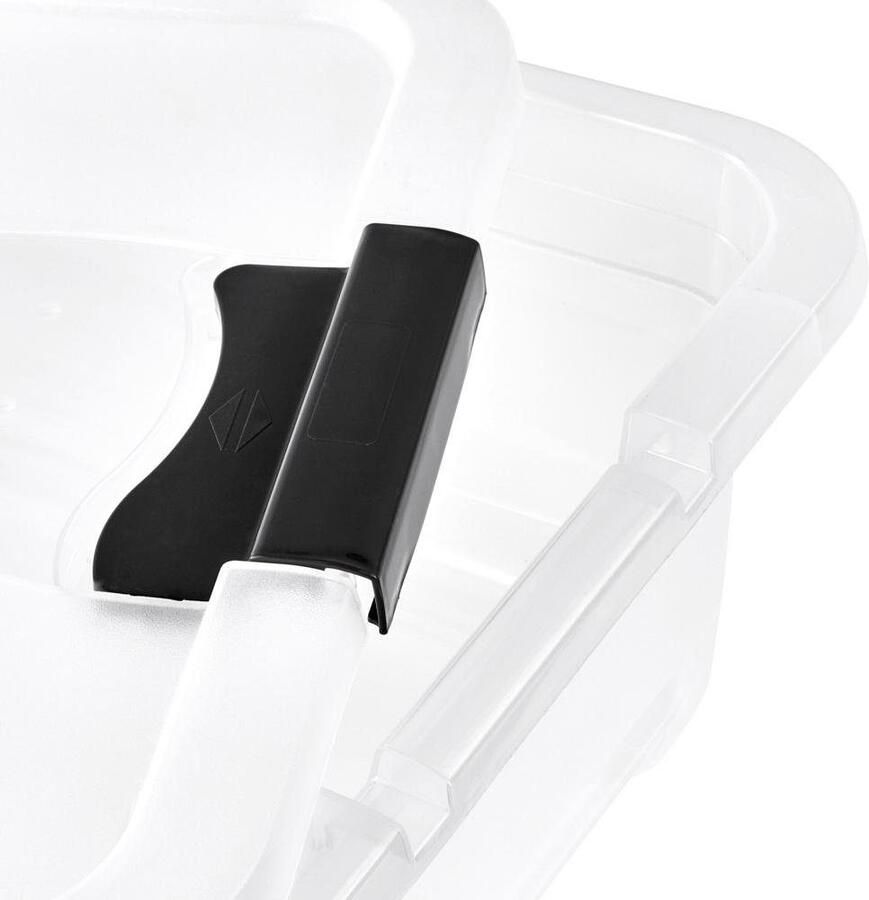 Keeeper Organizer CORNELIA Opbergbox 28 L met deksel grendelslot (set 2-delig) - Foto 2