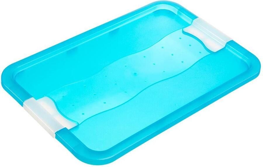 Keeeper Organizer CORNELIA Opbergbox 52 L met deksel en grendelslot kunststof (set 2-delig) - Foto 4