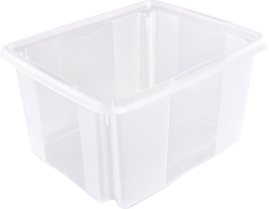 Keeeper Organizer Emil Opbergbox 24 L met deksel hoogwaardige kunststof (set 2-delig) - Foto 4