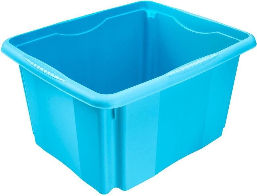 Keeeper Organizer Emil Opbergbox 24 L met deksel hoogwaardige kunststof (set 2-delig) - Foto 5