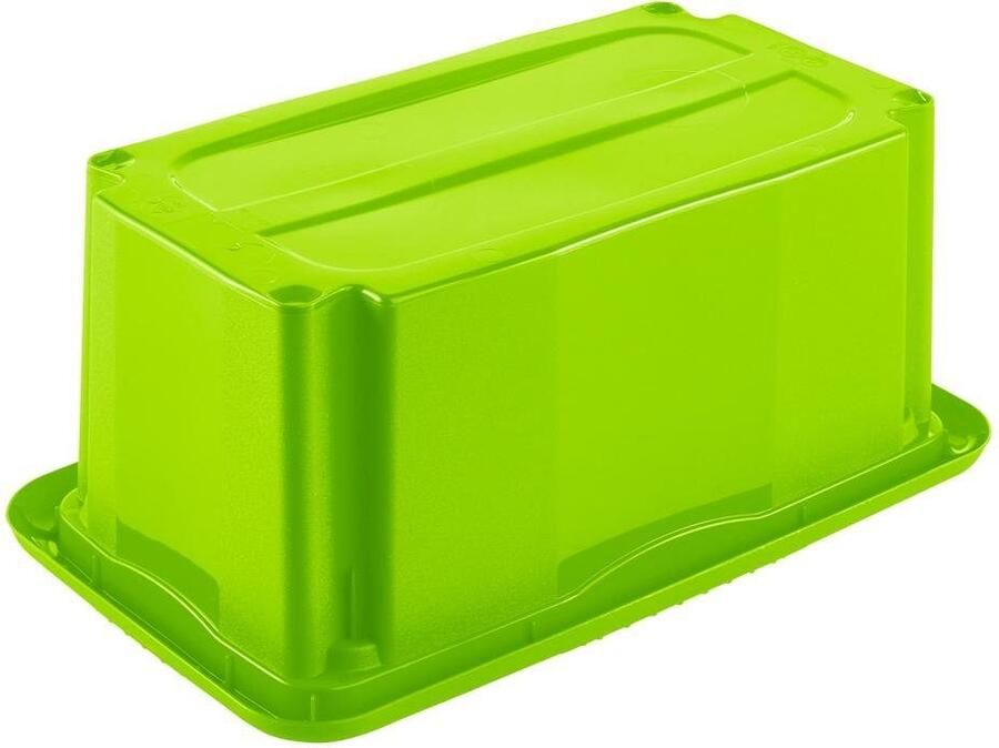 Keeeper Organizer Emil Opbergbox 7 L met deksel hoogwaardige kunststof (set 4-delig) - Foto 4