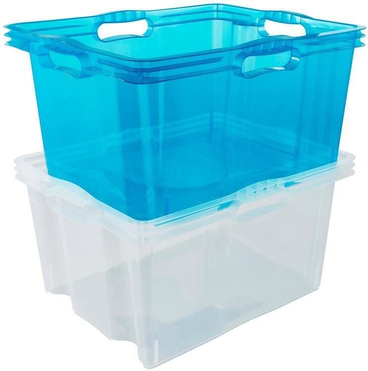 Keeeper Organizer Franz Opbergboxen xl 24 liter hoogwaardige kunststof (set 3-delig) - Foto 4