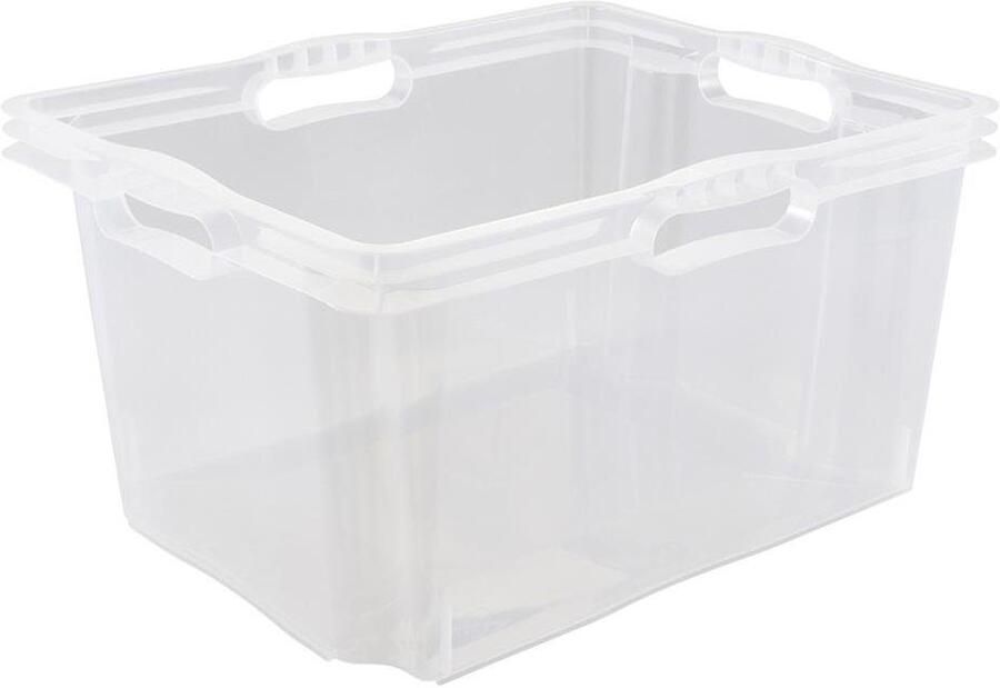 Keeeper Organizer Franz Opbergboxen xl 24 liter hoogwaardige kunststof (set 3-delig) - Foto 5