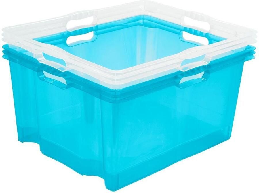 Keeeper Organizer Franz Opbergboxen xxl hoogwaardige kunststof 44 L (set 2-delig) - Foto 4