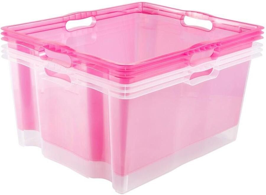 Keeeper Organizer Franz Opbergboxen xxl hoogwaardige kunststof 44 L (set 2-delig) - Foto 4