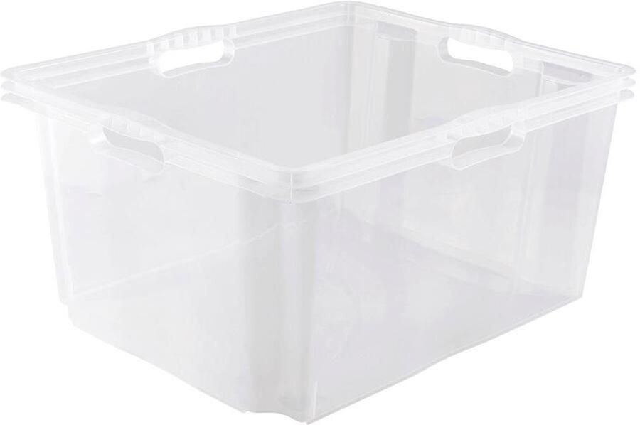 Keeeper Organizer Franz Opbergboxen xxl hoogwaardige kunststof 44 L (set 2-delig) - Foto 6