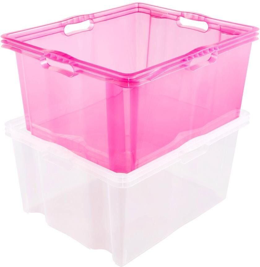 Keeeper Organizer Franz Opbergboxen xxl hoogwaardige kunststof 44 L (set 2-delig) - Foto 3