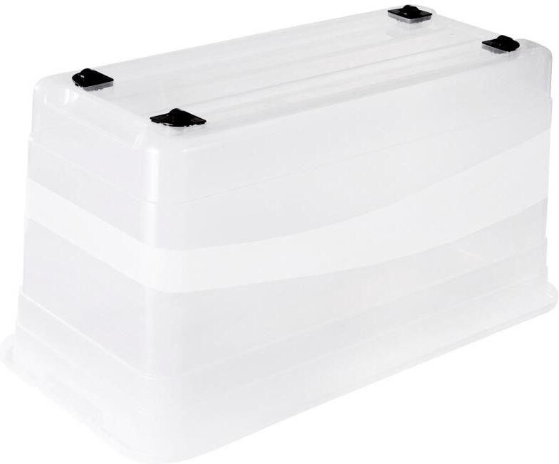 Keeeper Organizer Konrad Opbergbox 83 L met wieltjes deksel grendelslot - Foto 4