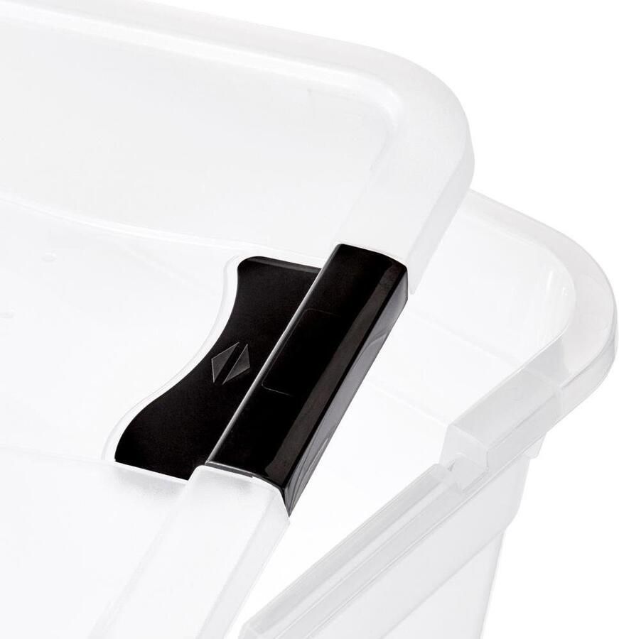 Keeeper Organizer Konrad Opbergbox 83 L met wieltjes deksel grendelslot - Foto 2