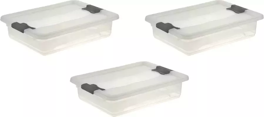 Keeeper Organizer CORNELIA Opbergbox met deksel grendelslot 7 L (set 3-delig) - Foto 7