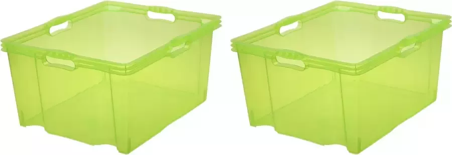 Keeeper Organizer Franz Opbergboxen xxl hoogwaardige kunststof 44 L (set 2-delig) - Foto 1