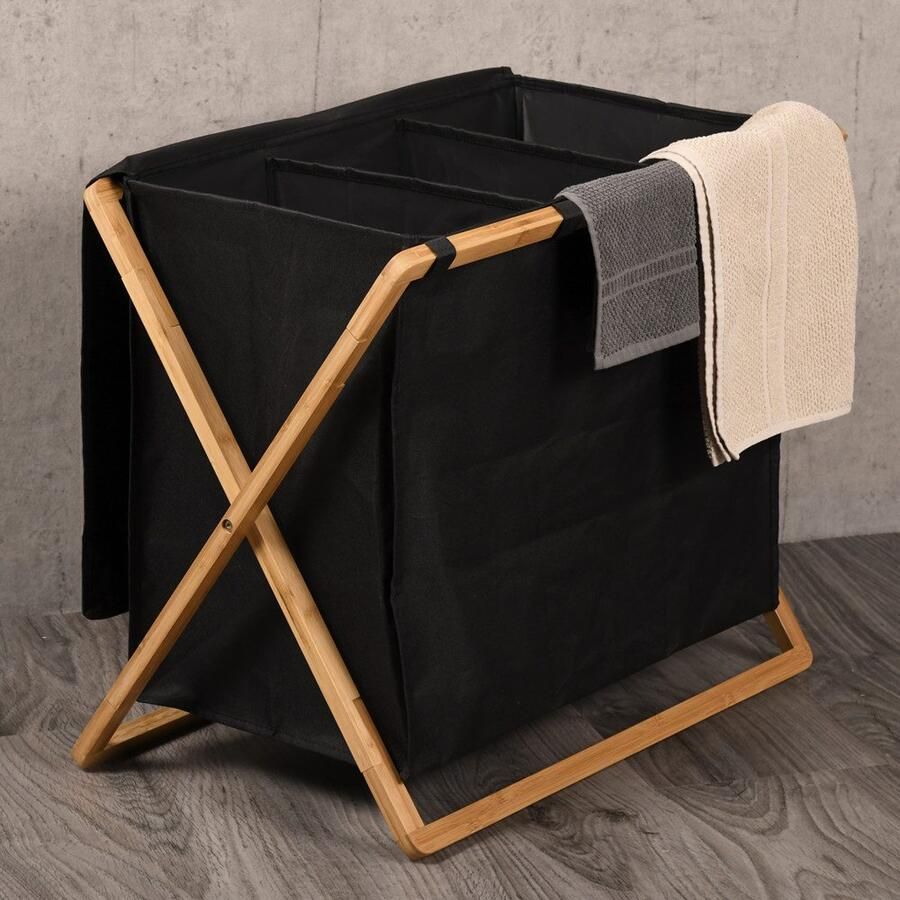 KESPER for kitchen & home Wasmand Linnenverzamelaar van bamboe FSC (1 stuk)