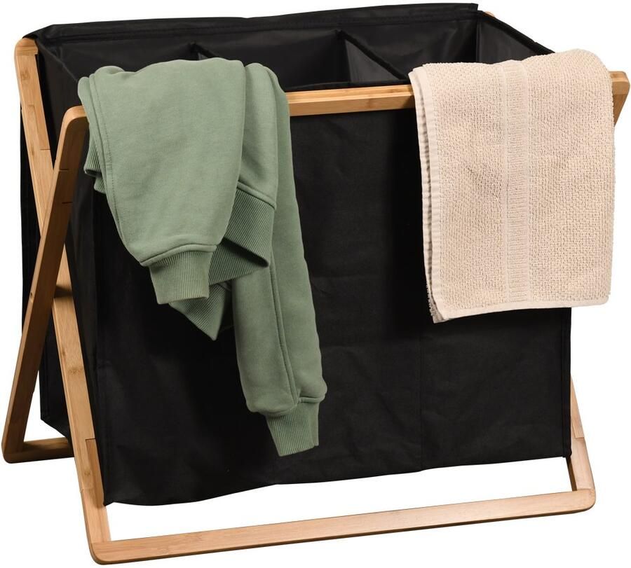 KESPER for kitchen & home Wasmand Linnenverzamelaar van bamboe FSC (1 stuk) - Foto 3