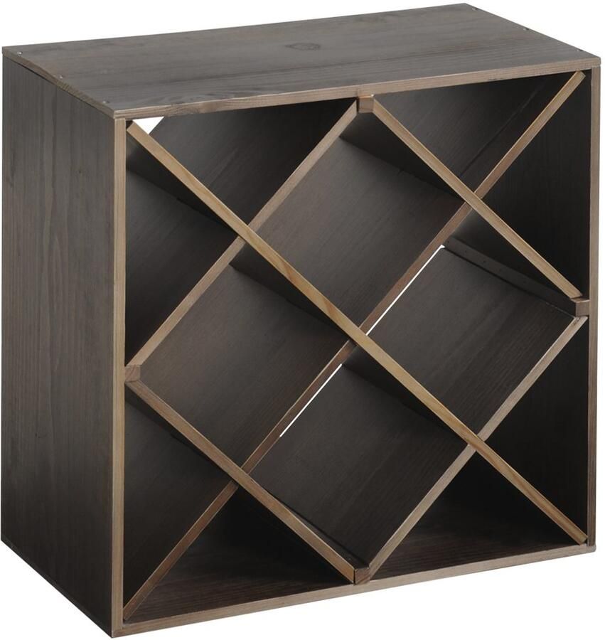 KESPER for kitchen & home Wijnrek Wijnfles rek systeem FSC -gecertificeerd dennenhout (1 stuk) - Foto 2