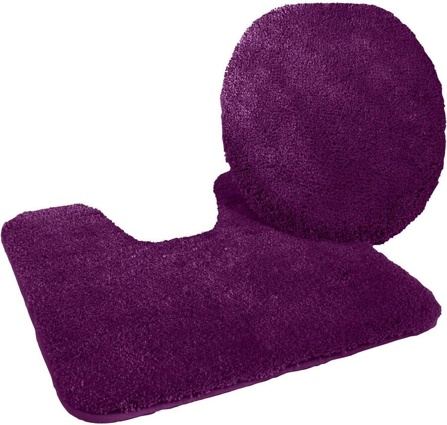 KiNZLER Badmat Chaozhou Baddeken effen kleuren zacht verkrijgbaar als rechthoekig rond & set