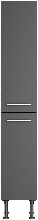 Kochstation Apothekerskast KS-Bern2 Breedte 30 cm hoogte 176 6 cm 2 uittrekken (hoogte 89 2 70 cm) - Foto 2