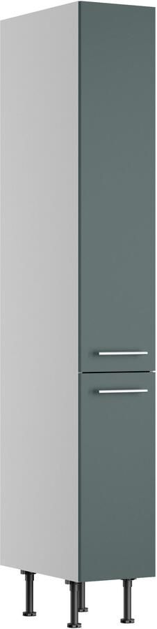 Kochstation Apothekerskast KS-Bern2 Breedte 30 cm hoogte 211 8 cm 2 uittrekken (hoogte 124 4 70 cm) - Foto 3