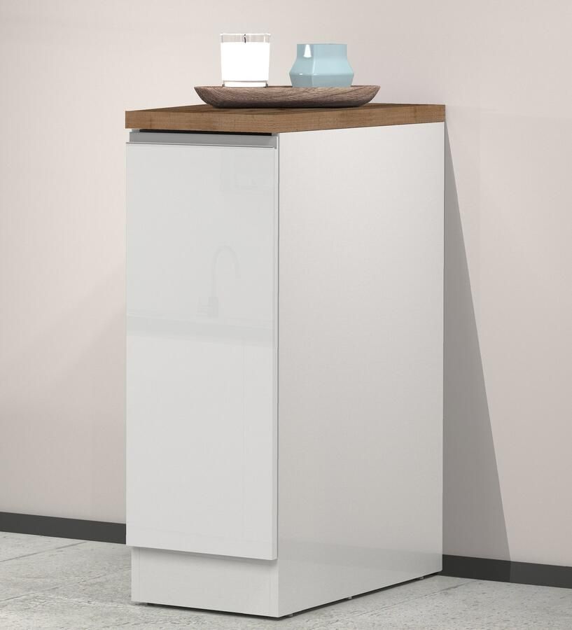 Kochstation Apothekerskast KS-Sole apothekerskast Breedte hoogte 30 85 cm aanbouw en onderbouw mogelijk - Foto 7