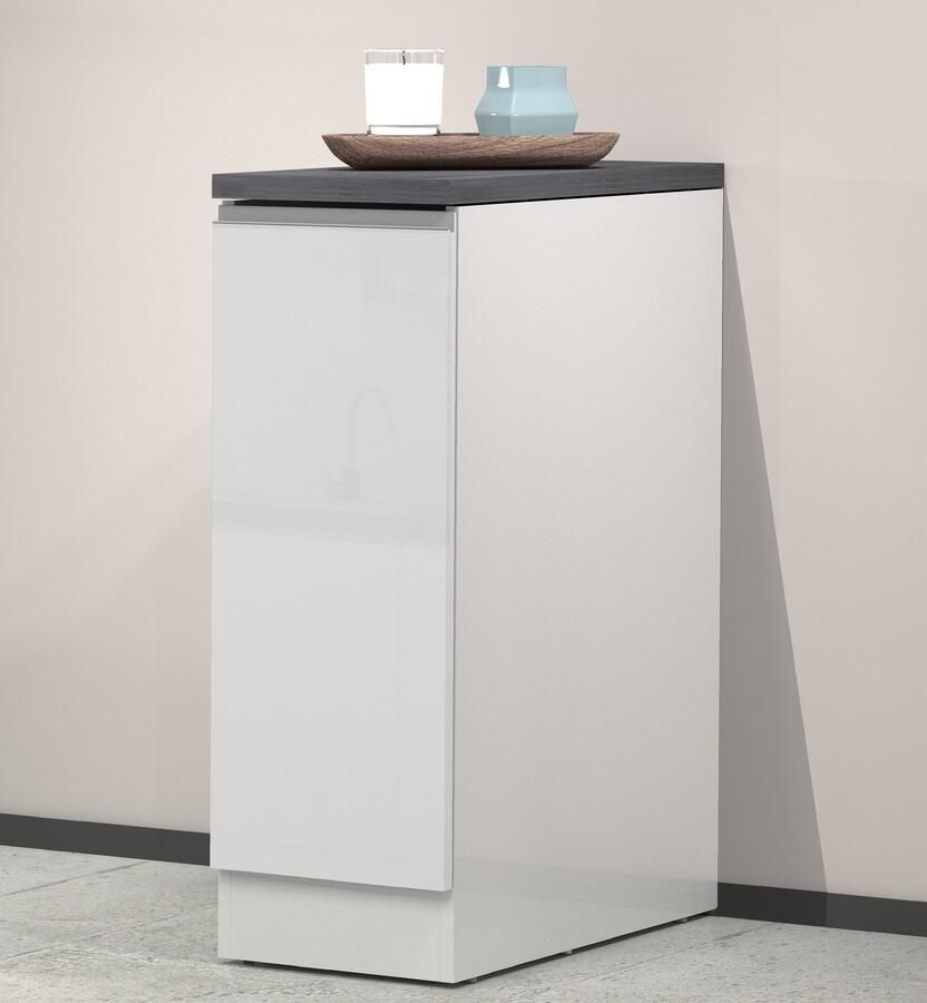 Kochstation Apothekerskast KS-Sole apothekerskast Breedte hoogte 30 85 cm aanbouw en onderbouw mogelijk - Foto 7