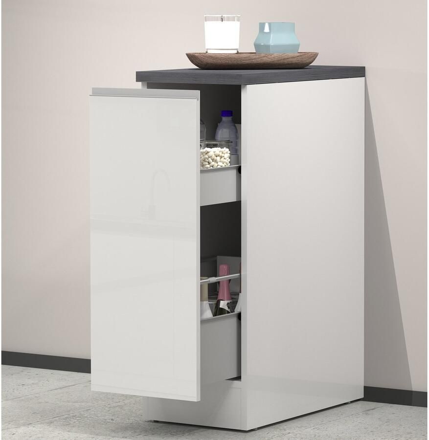 Kochstation Apothekerskast KS-Sole apothekerskast Breedte hoogte 30 85 cm aanbouw en onderbouw mogelijk