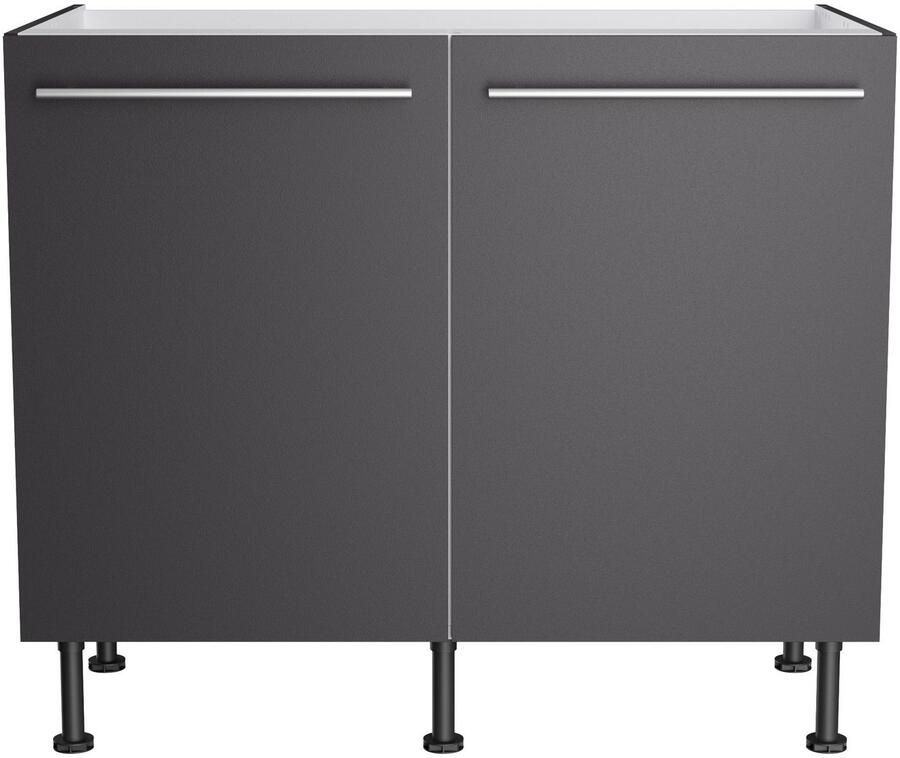 Kochstation Gootsteenkast KS-Bern2 Breedte 100 cm 2 deuren
