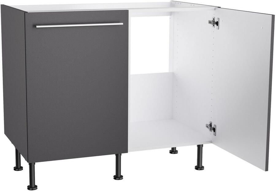 Kochstation Gootsteenkast KS-Bern2 Breedte 100 cm 2 deuren - Foto 2