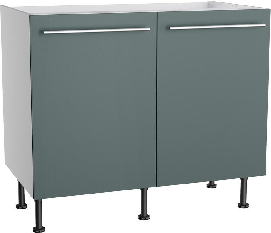 Kochstation Gootsteenkast KS-Bern2 Breedte 100 cm 2 deuren - Foto 3