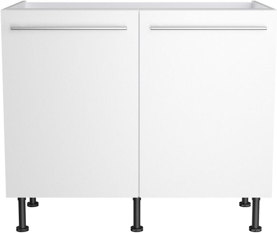 Kochstation Gootsteenkast KS-Bern2 Breedte 100 cm 2 deuren