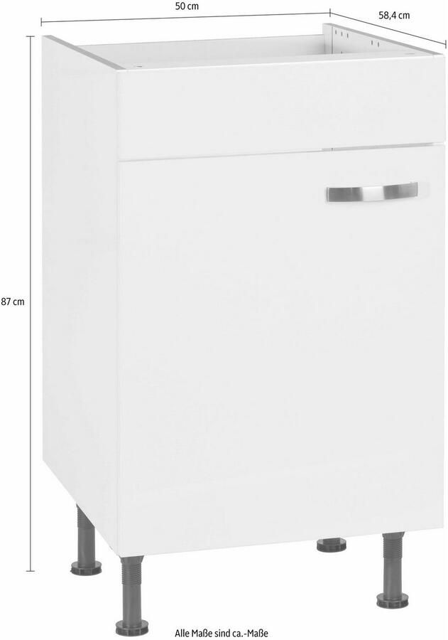 Kochstation Gootsteenkast KS-Cara Breedte 50 cm - Foto 2