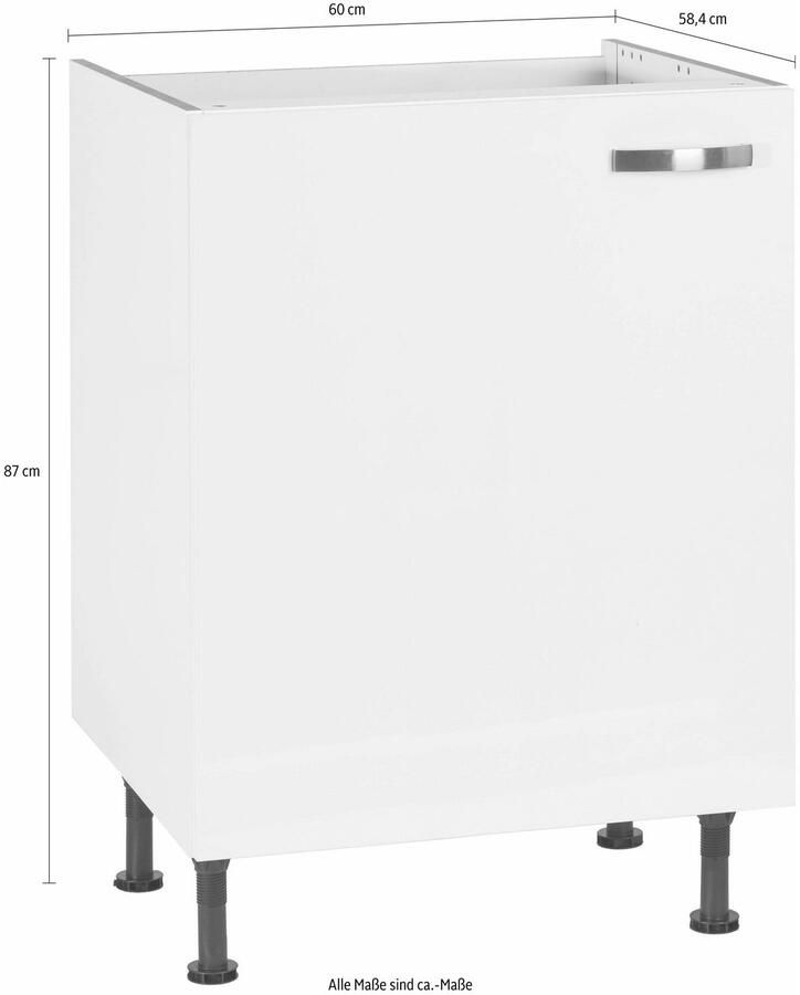 Kochstation Gootsteenkast KS-Cara Breedte 60 cm