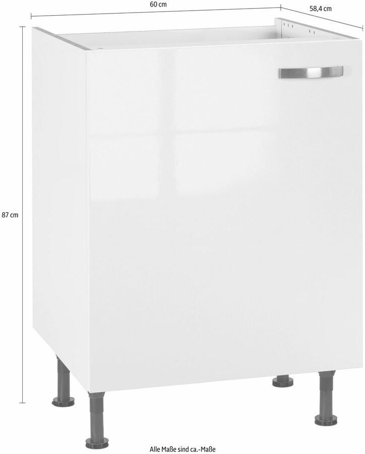 Kochstation Gootsteenkast KS-Cara Breedte 60 cm