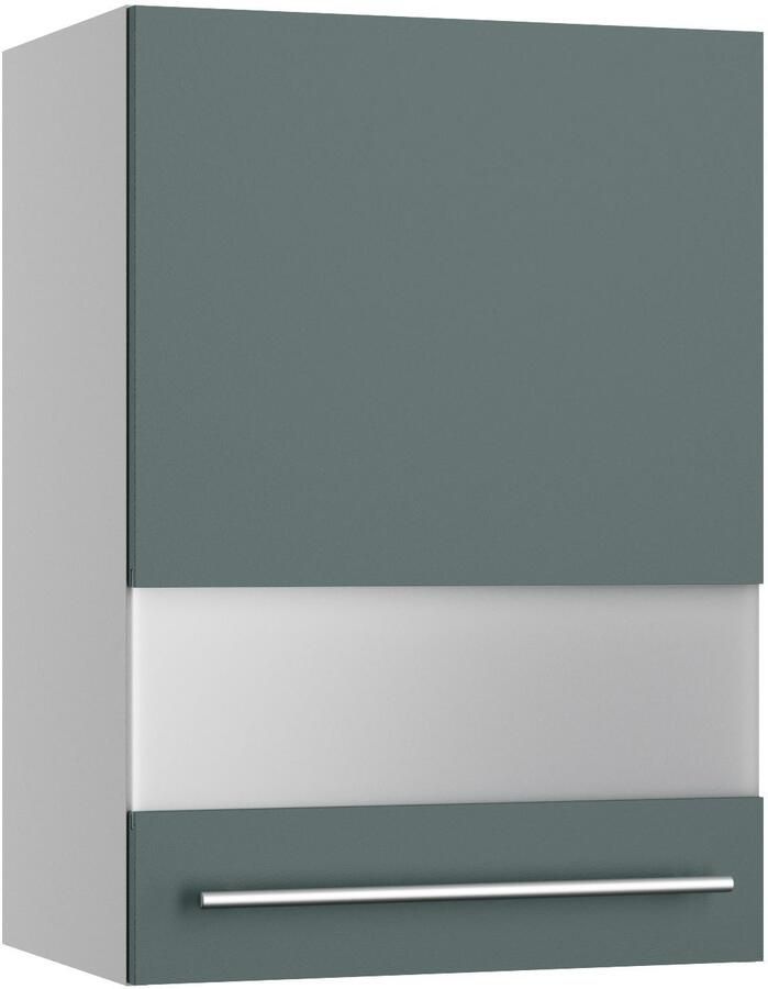 Kochstation Hangkast KS-Bern2 Breedte 50 cm 1 deur 2 legplanken front met melkglas-inzet - Foto 3