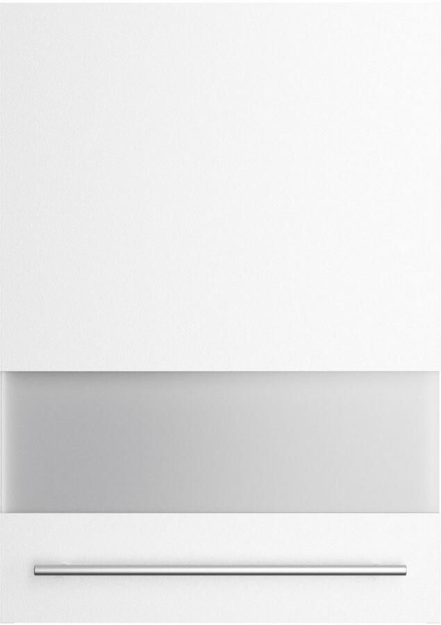 Kochstation Hangkast KS-Bern2 Breedte 50 cm 1 deur 2 legplanken front met melkglas-inzet - Foto 3