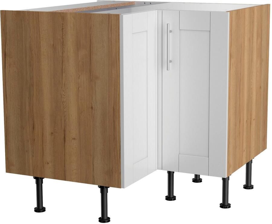 Kochstation Hoekonderkast KS-Ahus Breedte 90x 90 cm