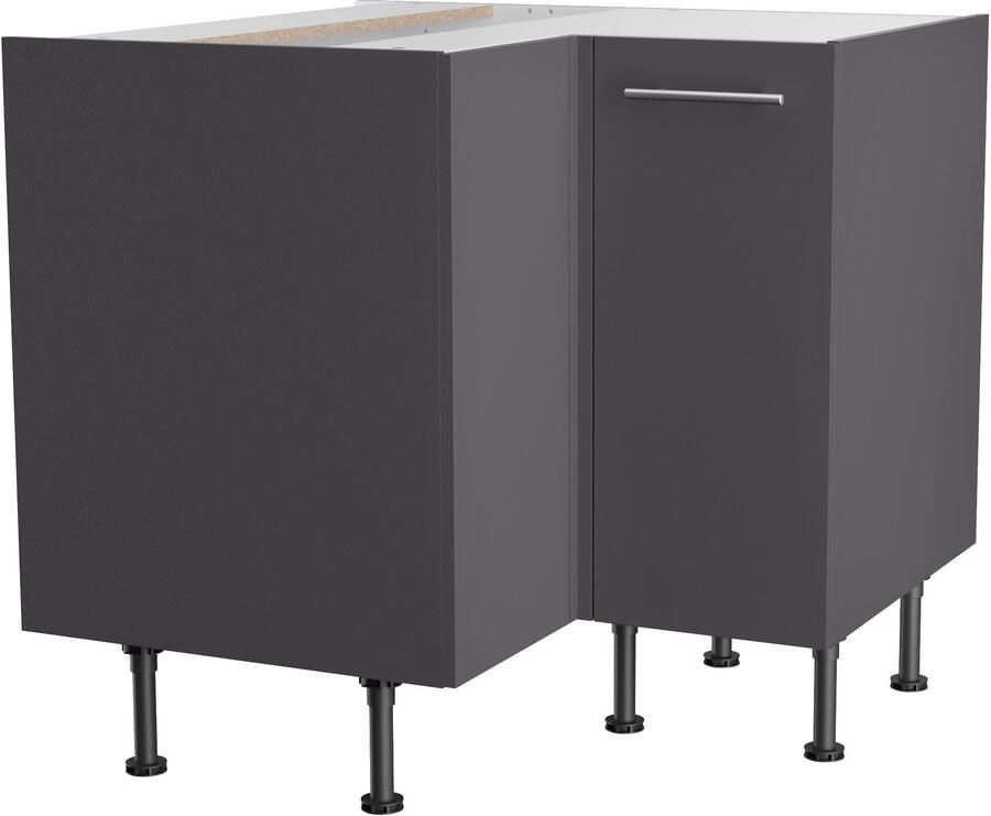 Kochstation Hoekonderkast KS-Bern2 Breedte 90 x 90 cm 1 deur 1 legplank - Foto 3