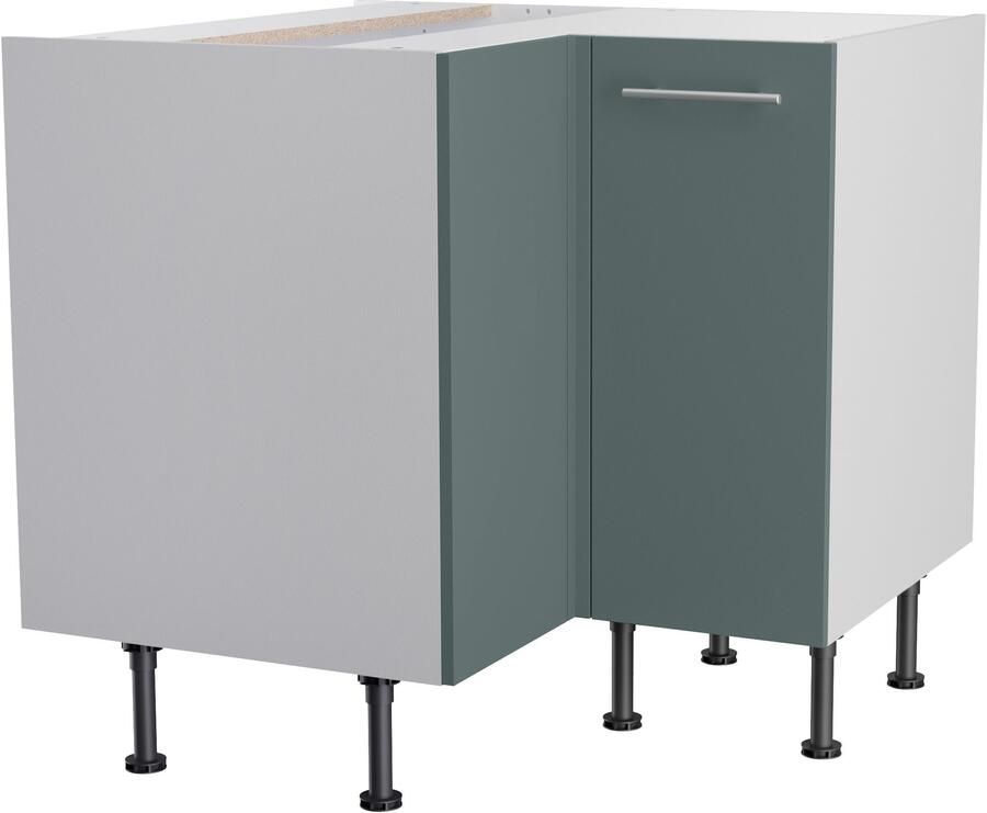 Kochstation Hoekonderkast KS-Bern2 Breedte 90 x 90 cm 1 deur 1 legplank - Foto 3