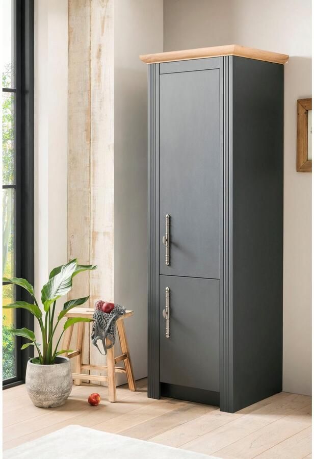 Kochstation Hoge kast KS-Westminster in romantische landelijke stijl hoogte 202 cm exclusief by otto