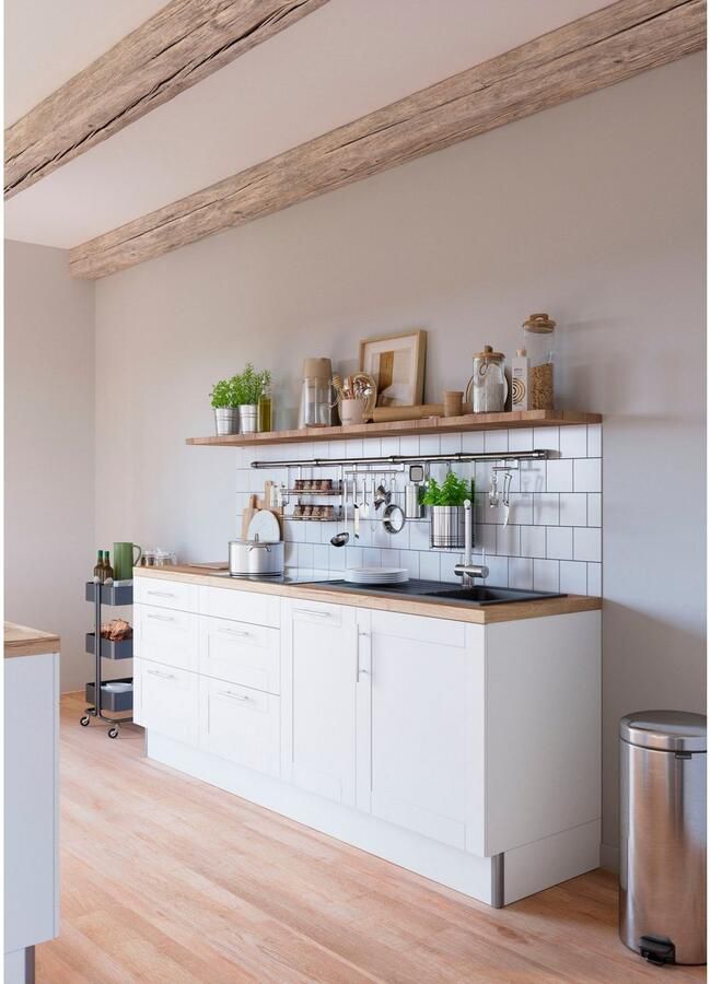 Kochstation Keuken KS-Ahus Breedte 225 cm naar keuze met elektrische apparaten softclose functie MDF fronten - Foto 2