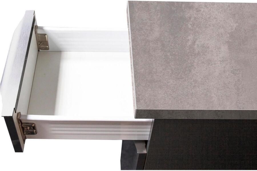 Kochstation Keukenblok KS-Aken Breedte 270 cm optioneel met elektrische apparaten met werkblad 38 mm dik - Foto 4