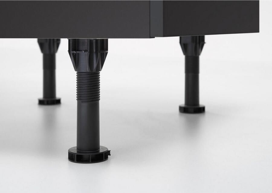 Kochstation Keukenblok KS-Aken Breedte 270 cm optioneel met elektrische apparaten met werkblad 38 mm dik - Foto 3