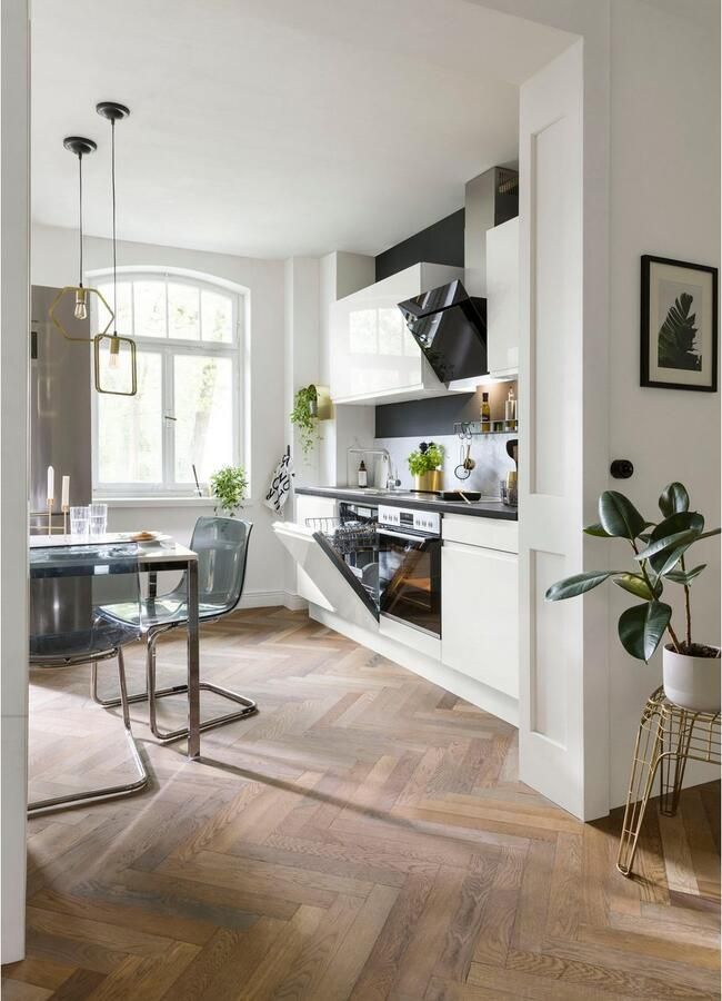 Kochstation Keukenblok KS-Avio 38 mm dikke werkblad en hoogglans fronten breedte 240 cm - Foto 6