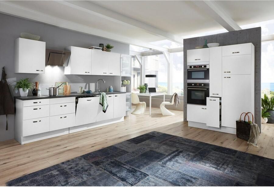 Kochstation Keukenblok KS-Cara met volledige uittrekbaarheid en soft-close functie breedte 480 cm