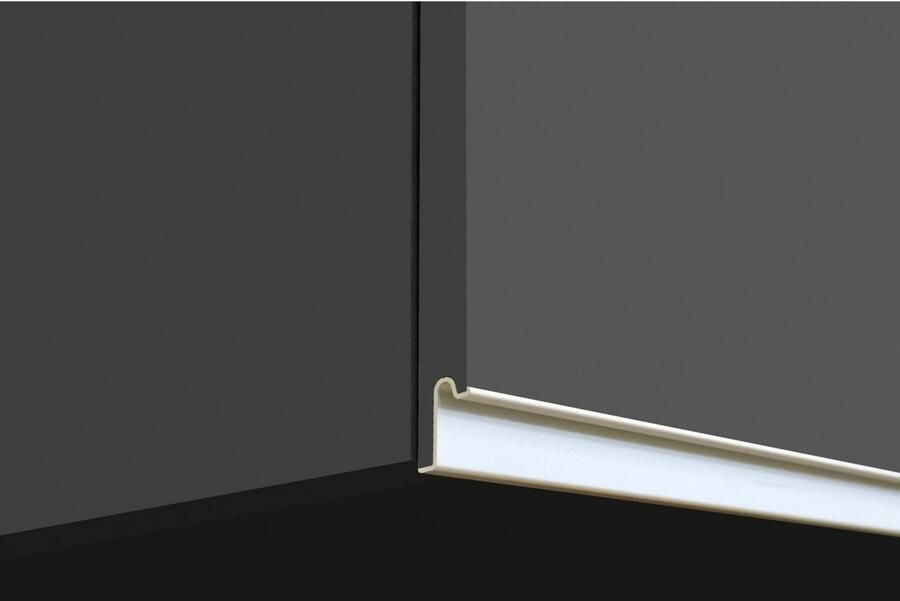 Kochstation Keukenblok KS-Sole Breedte 256 cm hangrek afdruiprek zonder elektrische apparaten - Foto 6