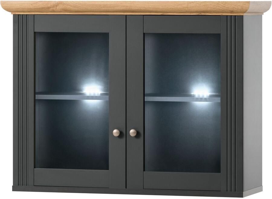 Kochstation Keukenblok KS-Westminster pantrykeuken in landelijke stijl hoogwaardige metalen grepen (set) - Foto 5