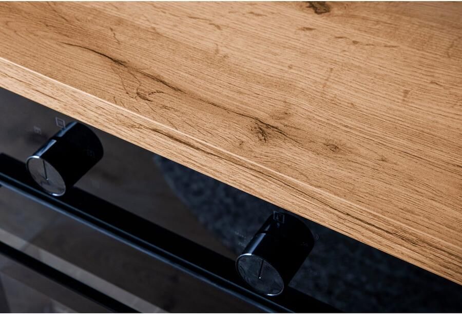 Kochstation Keukenblok KS-Westminster pantrykeuken in landelijke stijl hoogwaardige metalen grepen - Foto 8